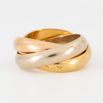 CARTIER, 'Trinity' ring. 18K guld i tre färger.