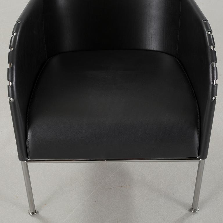 A "Bruno" armchair by Mats Theselius, Källemo, designed in 1997.