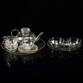 WILHELM WAGENFELD, servis, Jenaer Glaswerk, Schott & Gen, Tyskland.