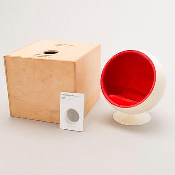 EERO AARNIO, A miniature, 'Ball chair',  Vitra Design Museum.