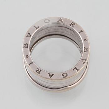 RING, 18K vitguld, Bulgari, 'B.Zero1'.