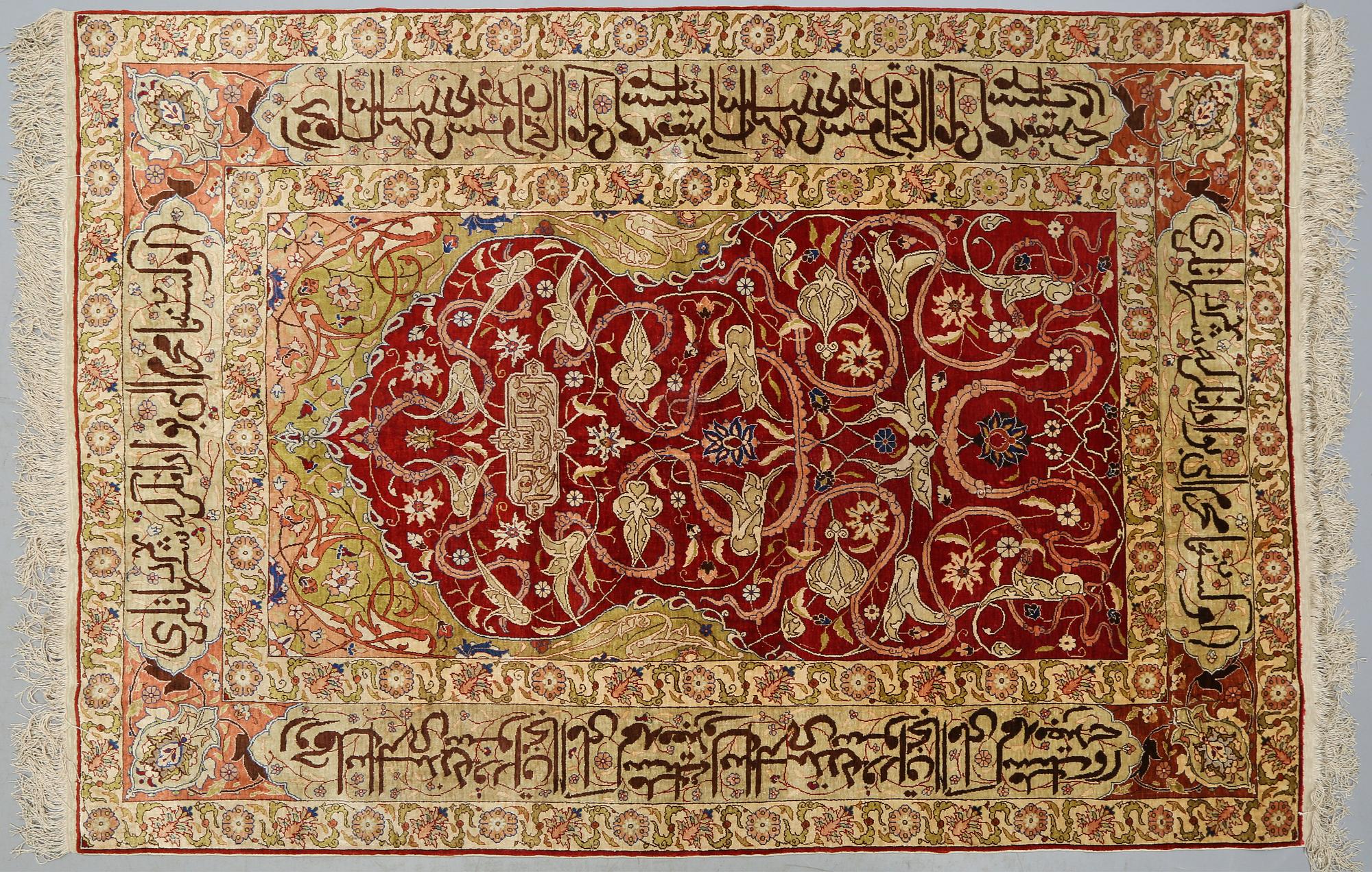 MATTA, Hereke, silke, old, 210 x 144 cm.