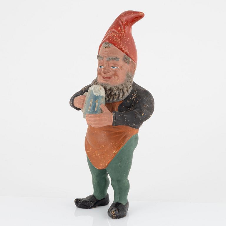 A garden gnome, first half of the 20th Century.