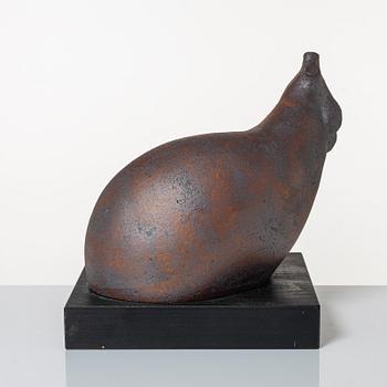 Claes Thell, skulpturer, 2 st, signerade.