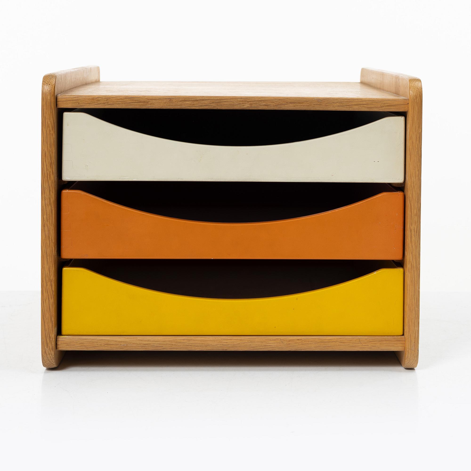 Børge Mogensen, an oak 'A4/3' box for documents, presumably AB Karl Andersen & Söner, Sweden, second half of the 20th century.