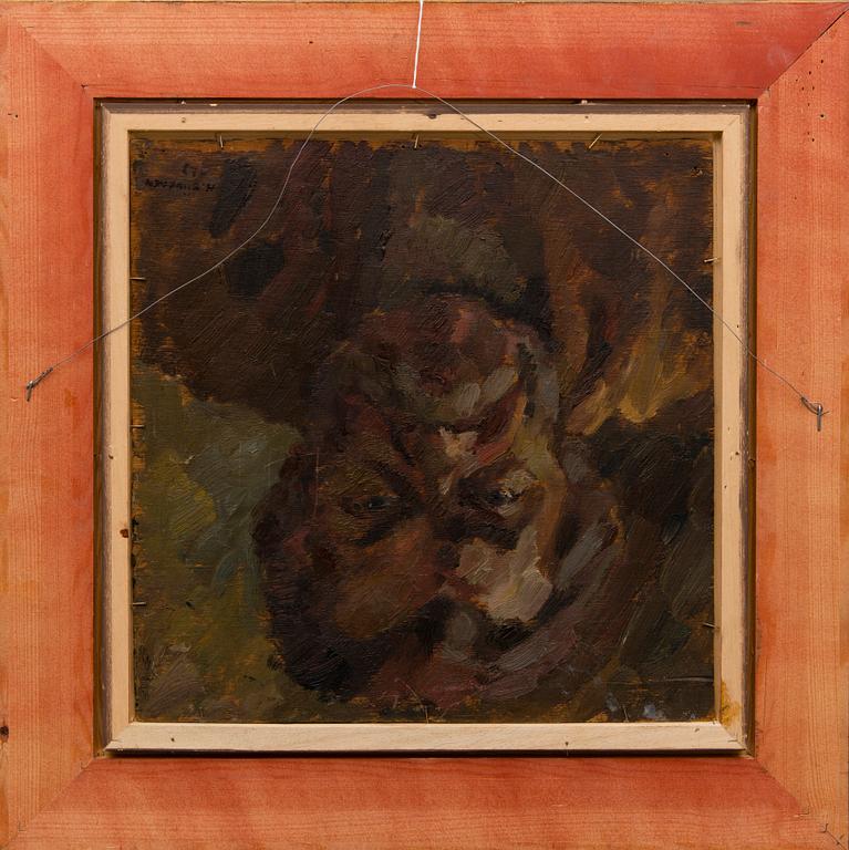 HANNES SIIVONEN, öljy levylle, signeerattu ja päivätty -24.