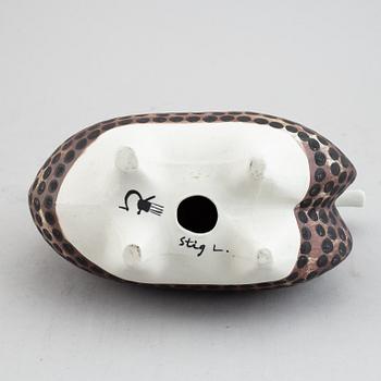Stig Lindberg, a stoneware 'Springare' figurine, Gustavsberg Studio.