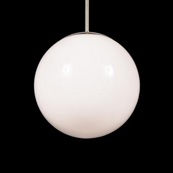 A 1950's pendant light.