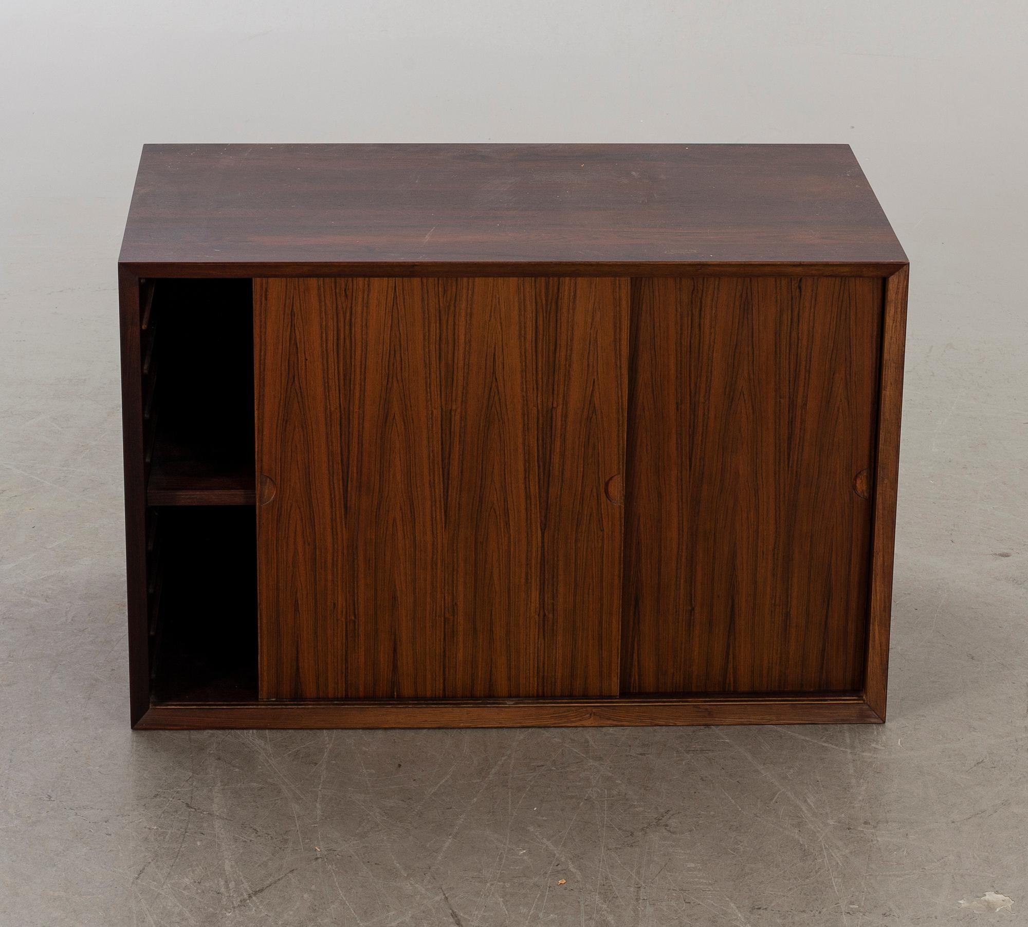 POUL CADOVIUS, a rooswood 'Royal system' shelving unit, third quater of 20th century, Denmark.