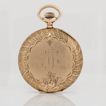 FICKUR, herr, American Waltham Watch Co, USA, ca 1904, 14K guld.