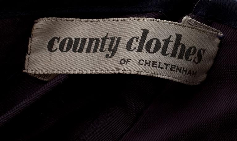 COUNTY CLOTHES OF CHELTENHAM, England, cocktailklänning, tidigt 1960-tal.