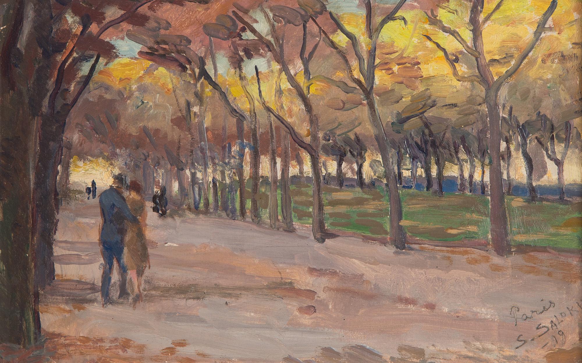 Santeri Salokivi, Romantic Park Walk in Paris.