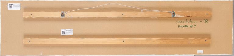 HANS ISAKSSON, mixed media on panel, signed with title and dated verso -98.