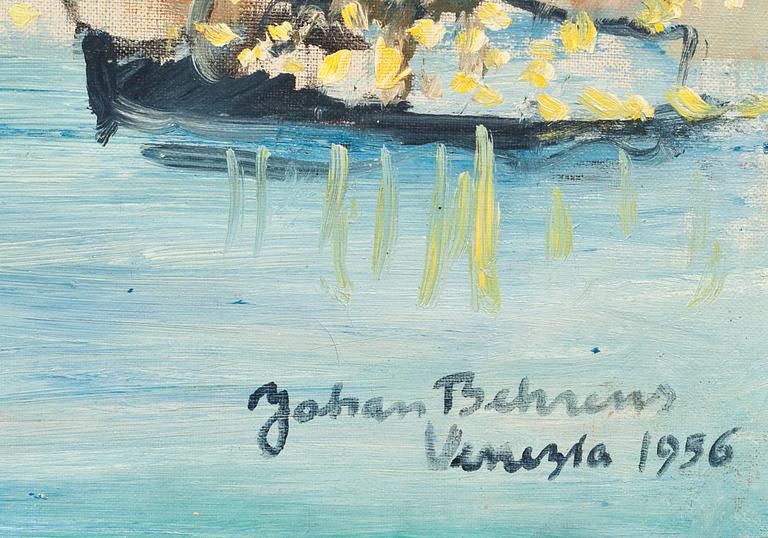 JOHAN BEHRENS, olja på duk, signerad och daterad 1936.