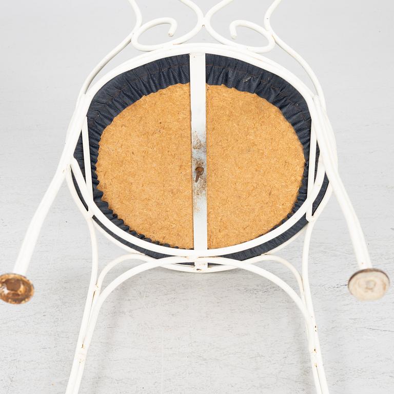 Trädgårdsstolar, 4 st, 1900-talets senare del.