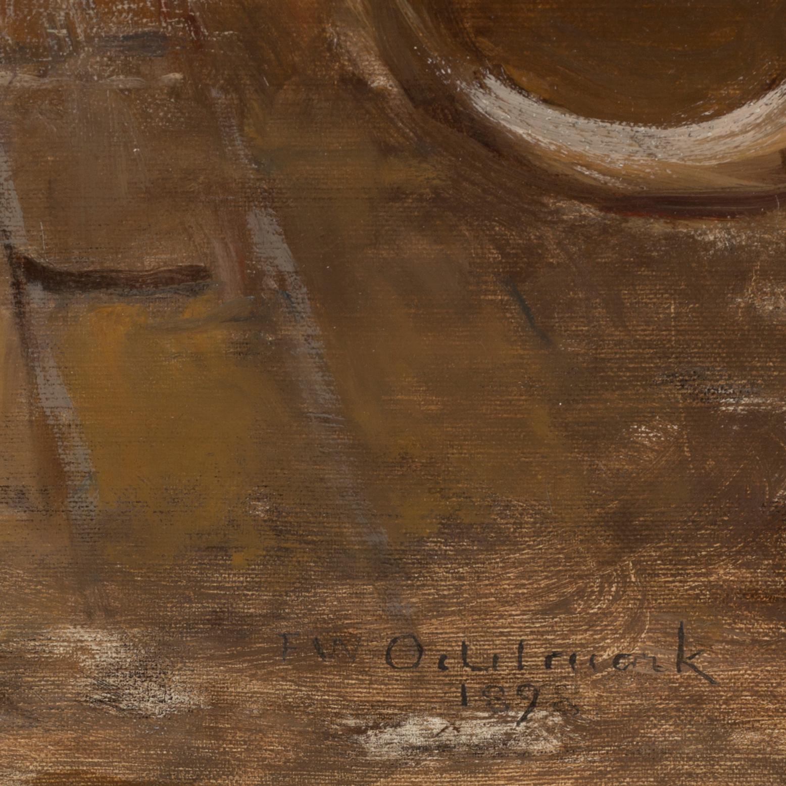 FRANS WILHELM ODELMARK, olja på duk, signerad och daterad 1898.