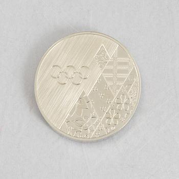 Deltagarmedalj OS Sotji 2014.