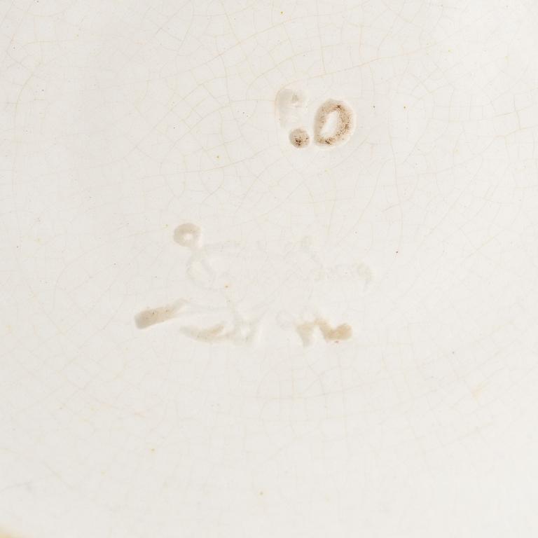 Ytterfoder, 5 st, porslin, mestadels Gustavsberg och Rörstrand.