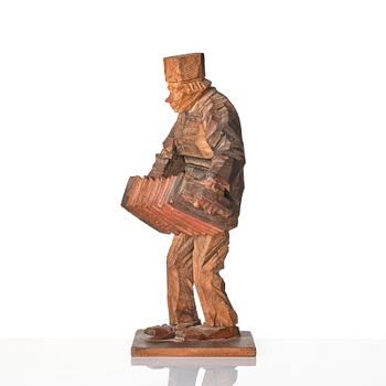 "Stående dragspelare".