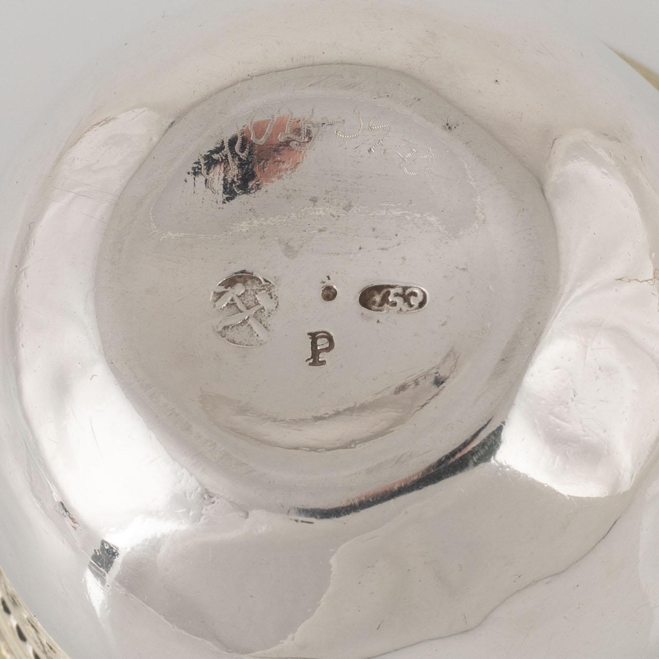 Erik Granroth, tumlare och sked, silver, Sala 1744 och 1748.