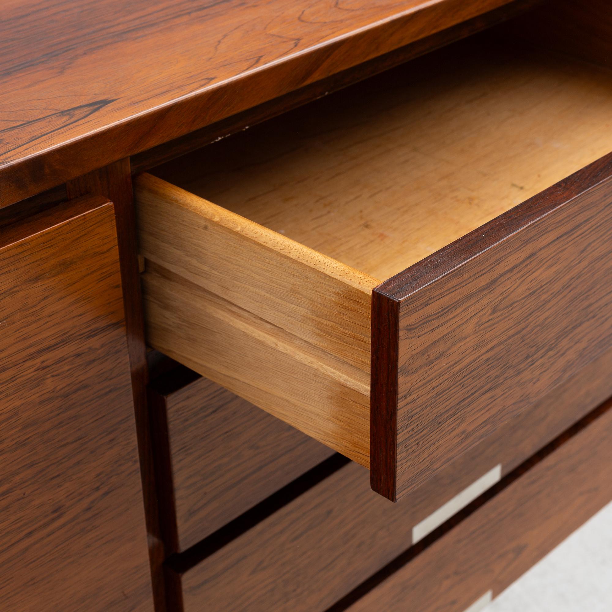 Kai Kristiansen, sideboard, Preben Skov Andersen, PSA Furniture, Danmark, 1960/70-tal.