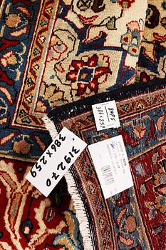 A carpet, Mashad, c. 386 x 259 cm.