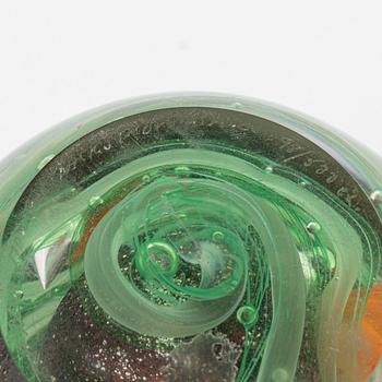Monica Backström, a vase, numbered 98/500, Kosta Boda.
