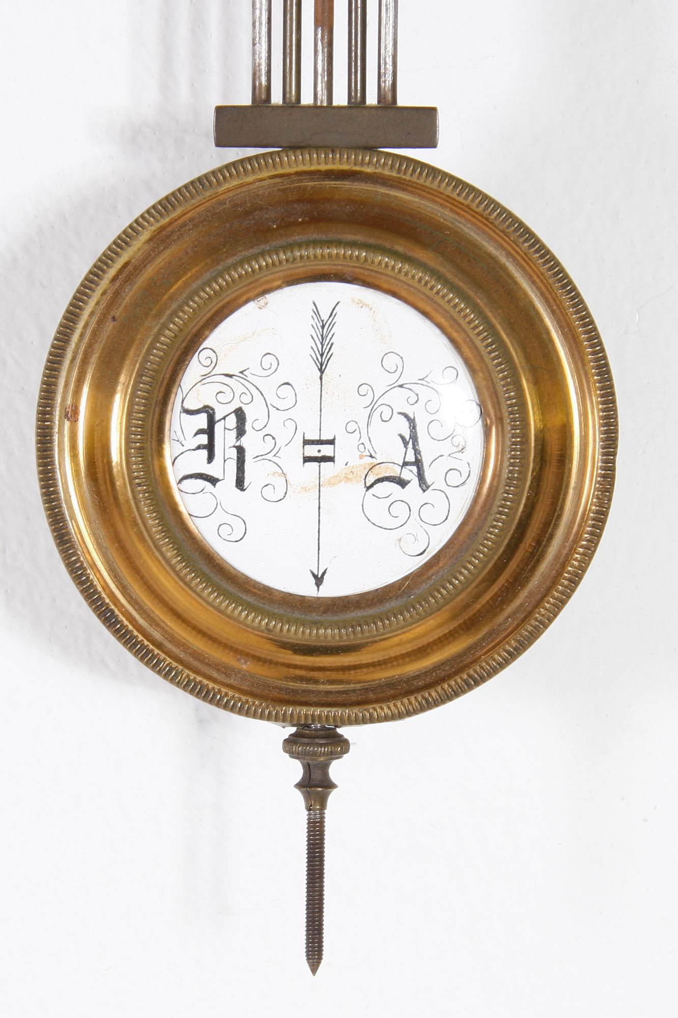 VÄGGPENDYL. 1800-tal.