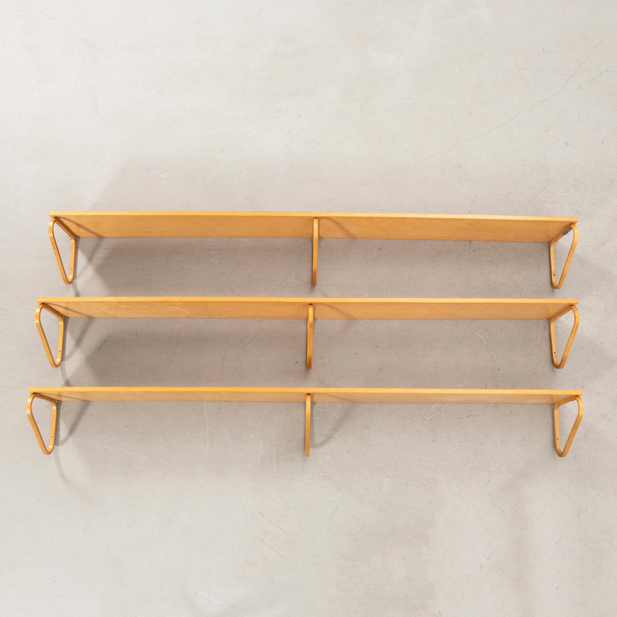 Alvar Aalto, hyllor 3 st 1900-talets senare del.