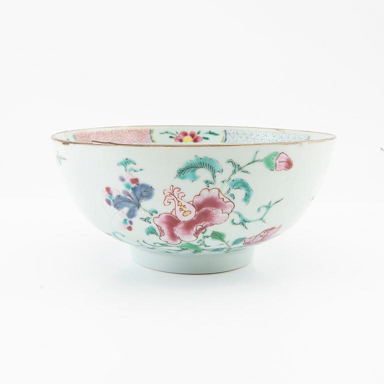 Bowl, company porcelain. Qing Dynasty, Qianlong period (1736-95).