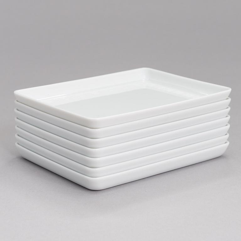 HERMÈS, A 53-piece 'Egee' porcelain tableware set, early 2000s.