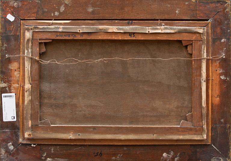 H. L. ROBINSON, olja på duk, sign.