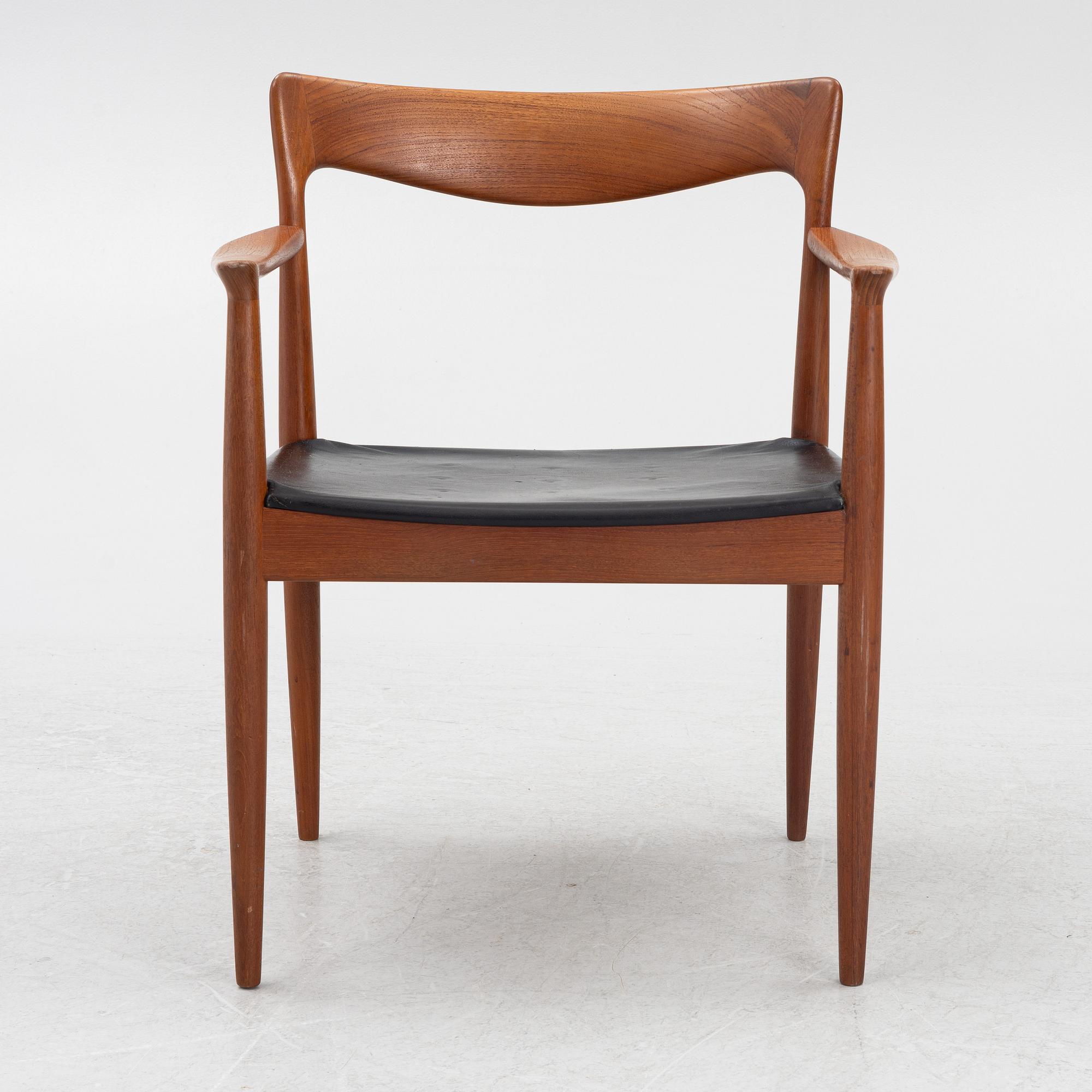 Arne Vodder, karmstol, Vamo Møbelfabrik, Sønderborg, Danmark.