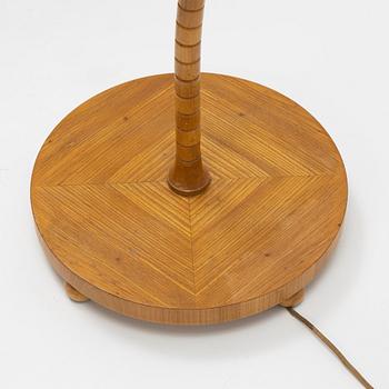 A Swedish modern 1940's floor lamp.