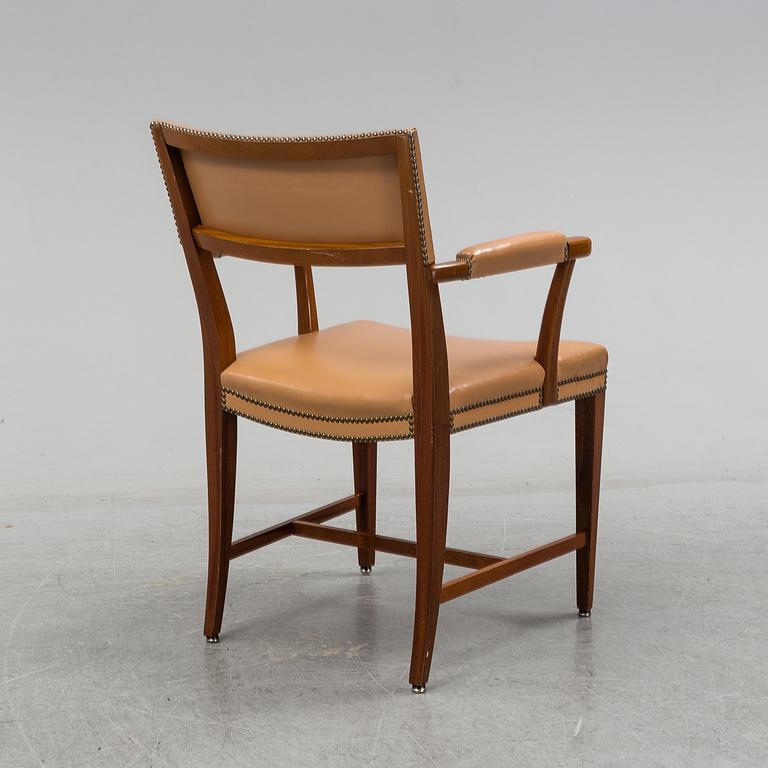 JOSEF FRANK, a mahogany model 695 armchair, Svenskt Tenn.