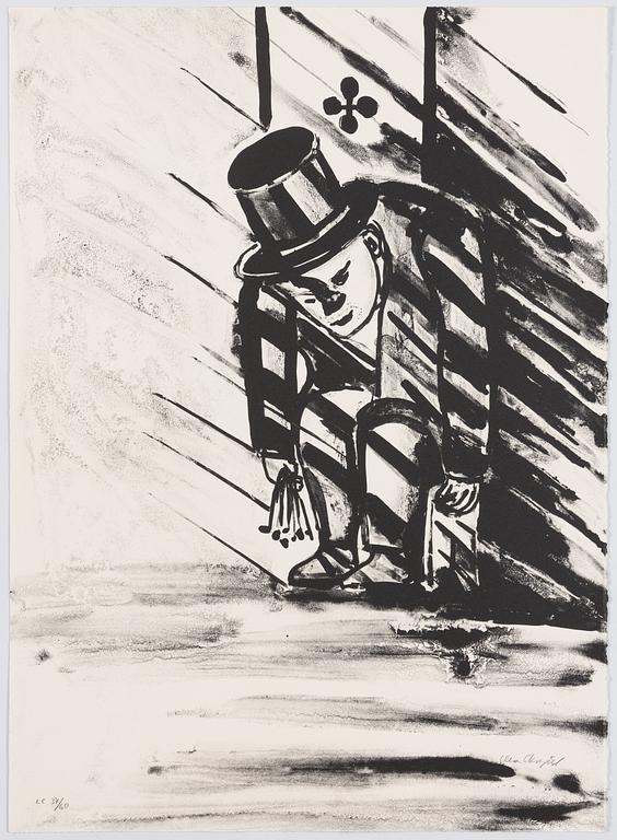 Lena Cronqvist, Utan titel, ur mappen: "August Strindberg, Ett Drömspel".