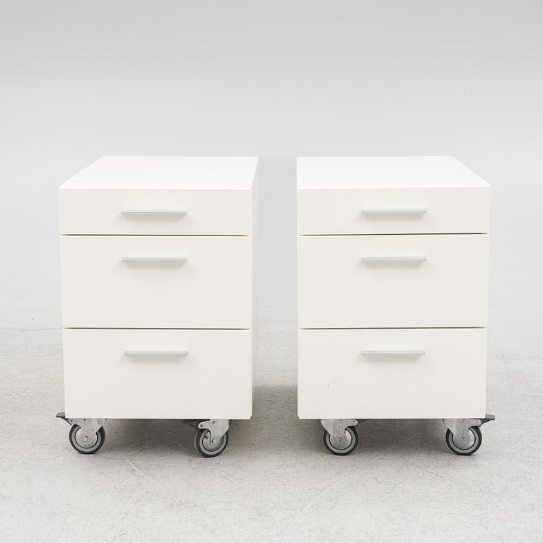 Piero Lissoni, chest of drawers, a pair, Porro, contemporary.