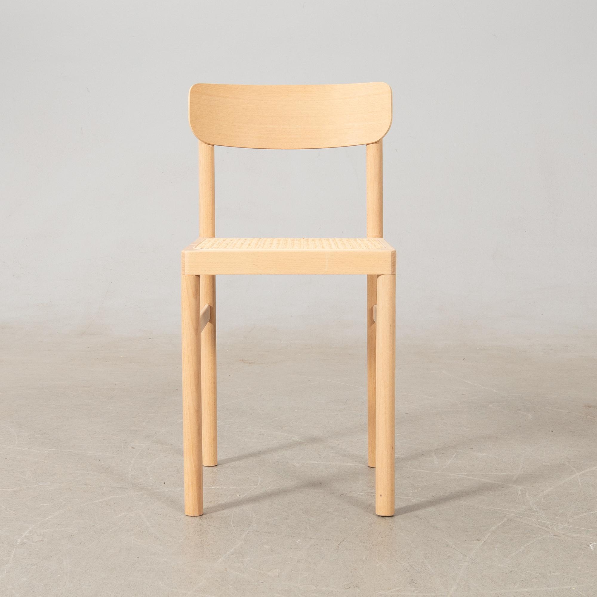 Sami Kallio, stol, "Bistro", nr. 1, prototyp, tillverkad av Sami.