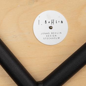 Jonas Bohlin, a pair of "palett" stools, Jonas Bohlin Design, Stockholm, Sweden.