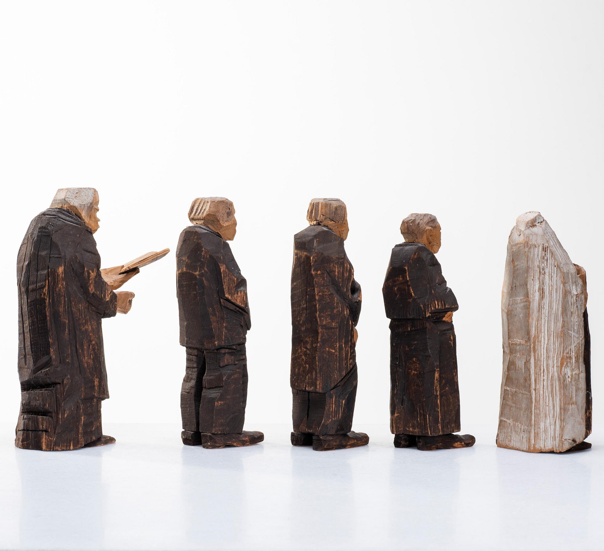 Axel Petersson Döderhultarn, "The Wedding" (5).