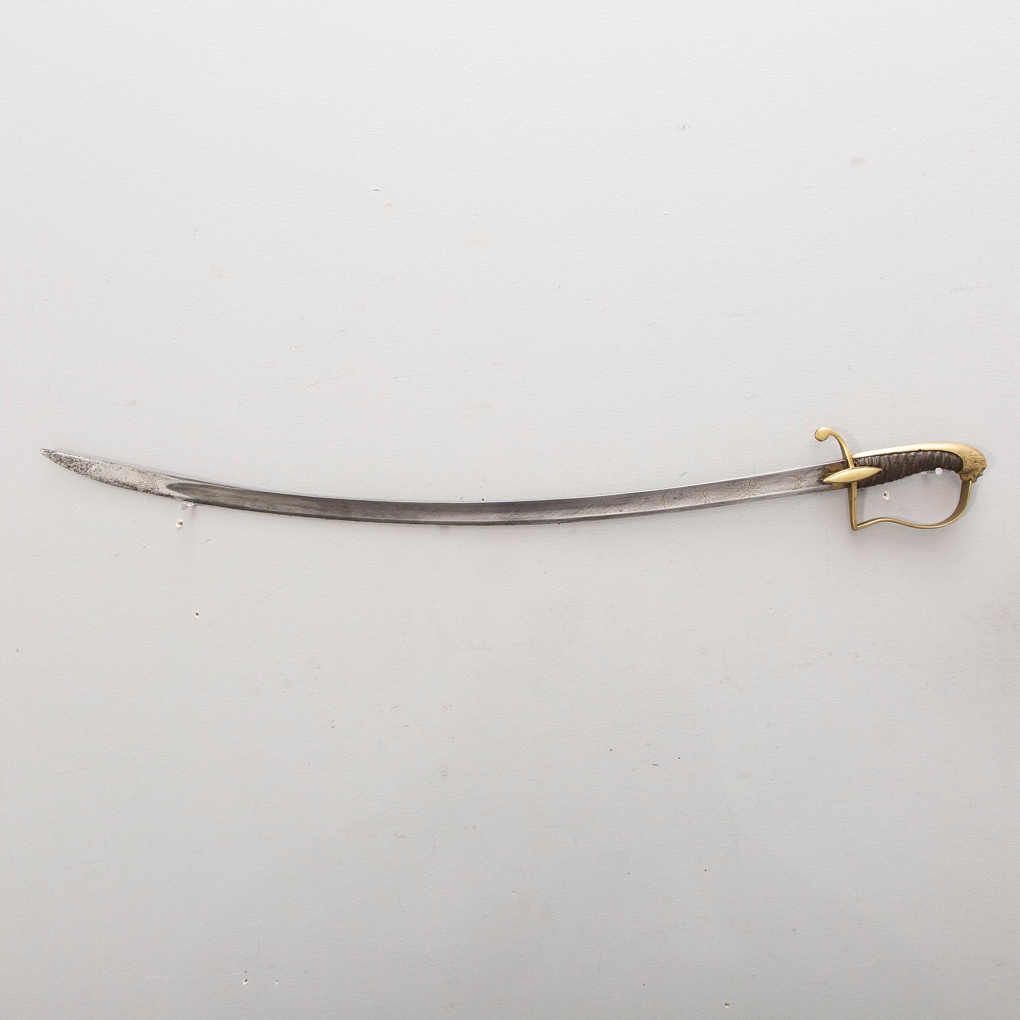 A French Husar officer sword around 1800-1810.