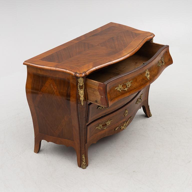 A Rococo chest of drawers, second half of the 18th century.