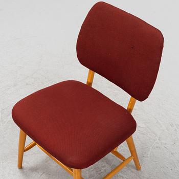 A birch easy chair, Sweden, 1940's/50's.