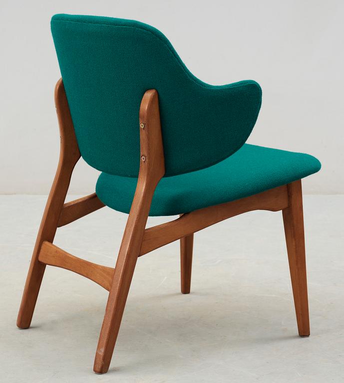 FÅTÖLJ, "Shell Chair", Ib Kofod Larsen, 1960-tal.