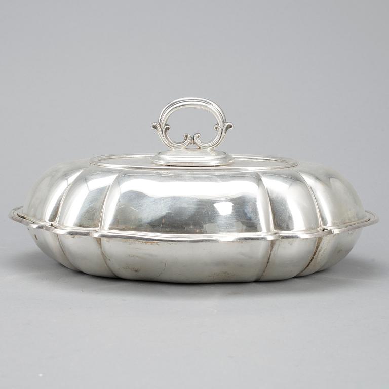 DUBBELKAROTT, silver, Gustaf Dahlgren, Malmö, 1920, vikt ca 725g.