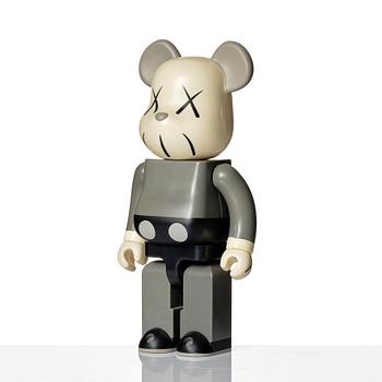 KAWS, 400% BE@RBRICK (Grey).