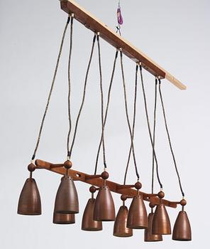 Hans-Agne Jakobsson, attributed, a ceiling lamp, Hans Agne Jakobsson AB, Markaryd, Sweden 1950s.