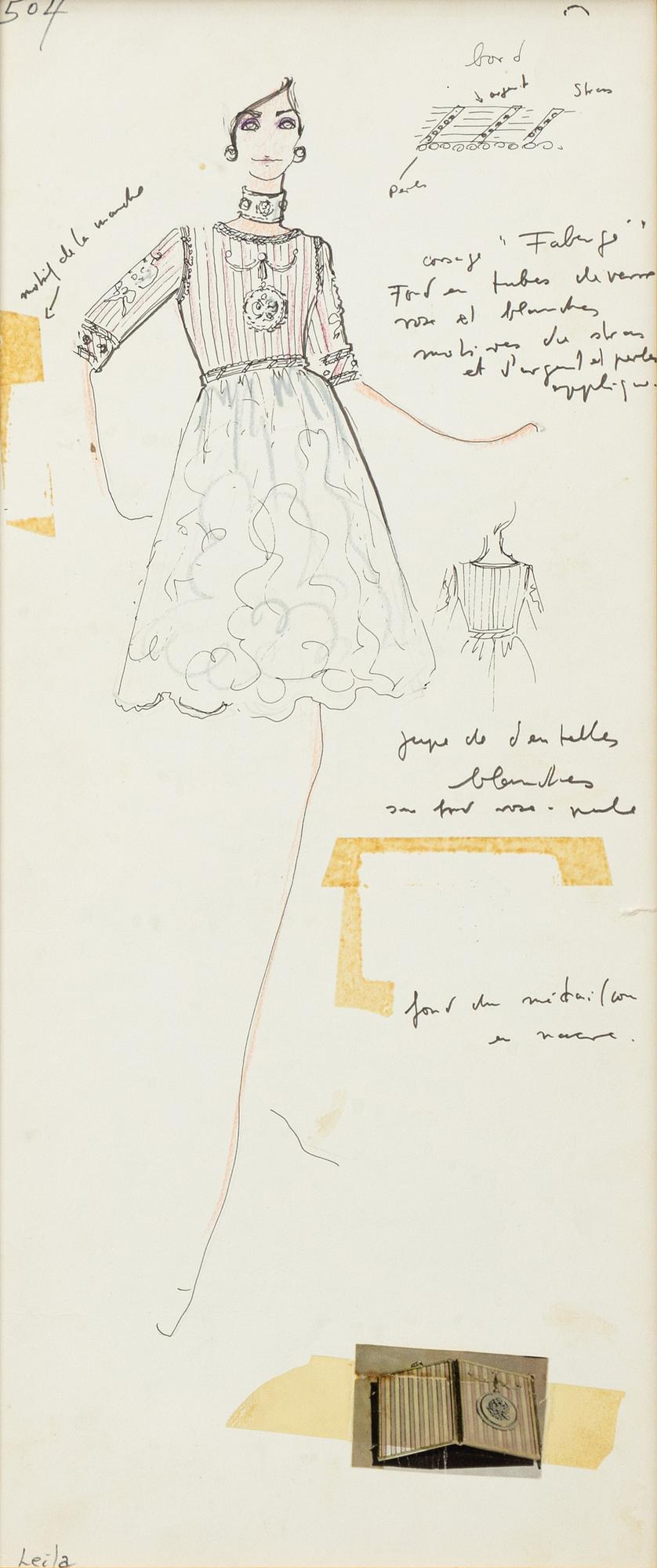 Karl Lagerfeld, Leila.