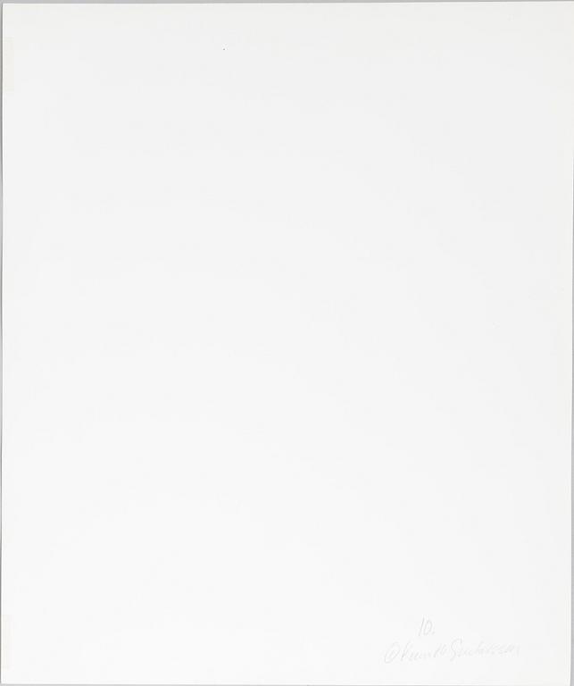 Kenneth Gustavsson, "Utan titel (fågel i boa)", 1985.