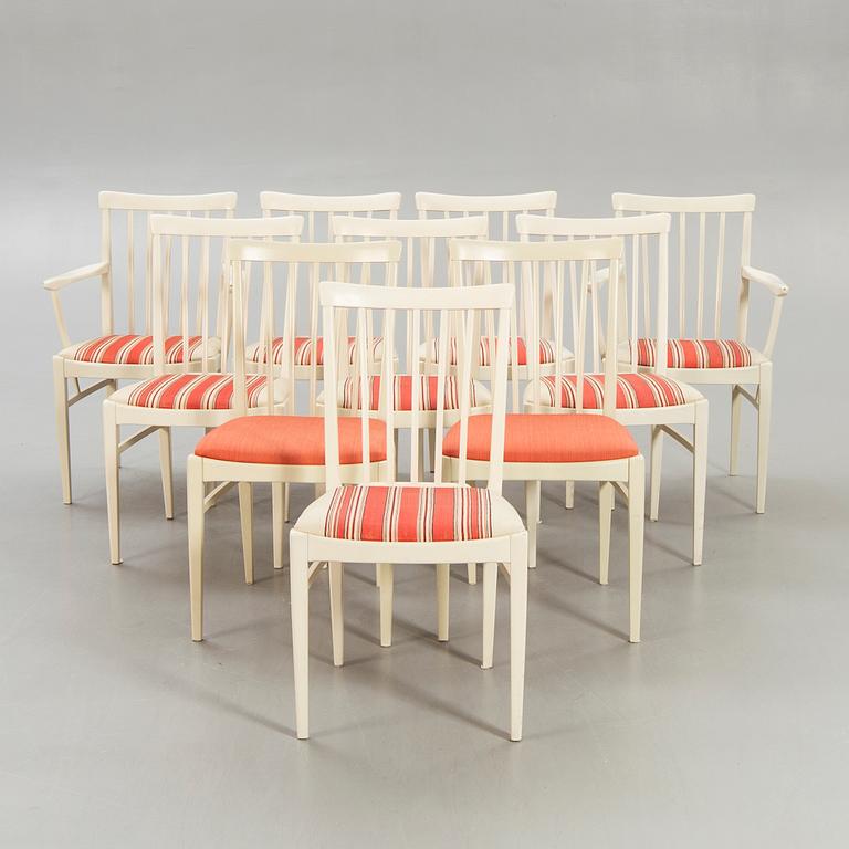 Carl Malmsten, möbelgrupp 11 dlr för Åfors Möbelfabrik.